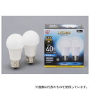アイリスオーヤマ LDA4N-G-4T52P LED電球 広配光 40形相当 昼白色 2個セット(3)