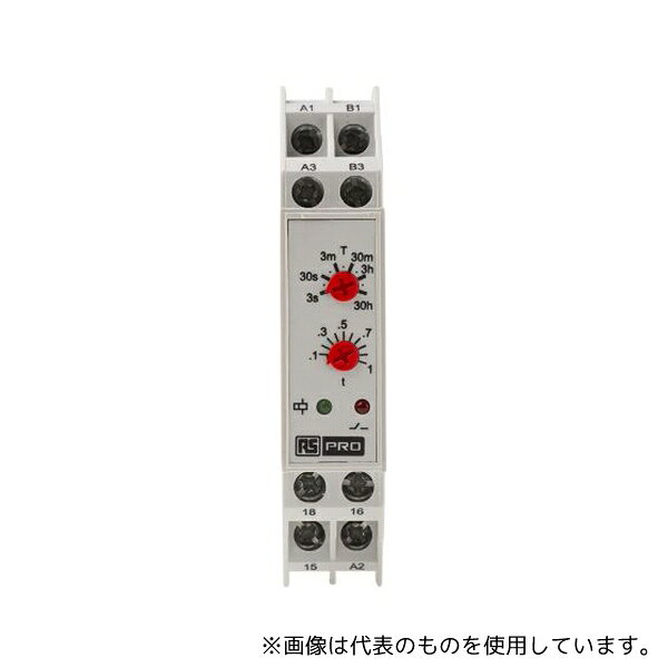 RS Pro 896-6829 タイマリレー オフディレー シングル動作