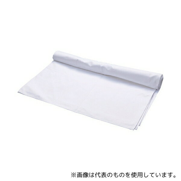 トラスコ中山 TTC-135240 テーブルクロス 白 綿100% 1350X2400mm