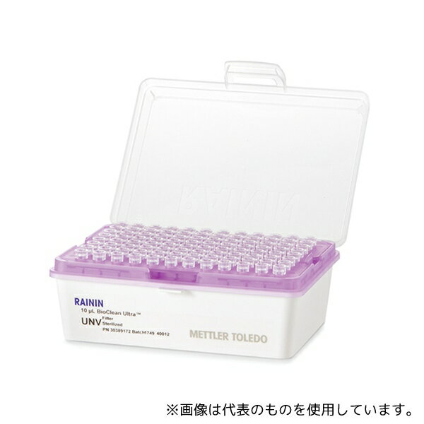 メトラー・トレド レイニン 30389181 汎用チップ リムーバブルカバーラック RT UNV 10μL S 960A/10 1個(96本×10ラック入)