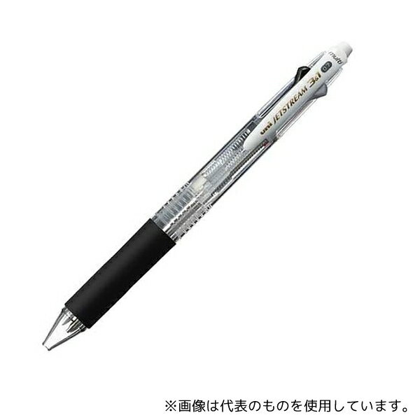 三菱鉛筆 MSXE460007.T ジェットストリーム3色+S 0.7mm 透明