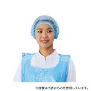 パル D93230(W) 使い捨てカラーモブキャップ ブルー 100枚入
