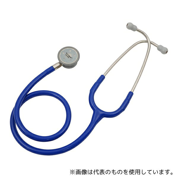 【アズワン AS ONE】看護、介護用品 診察・計測 聴診器類 ●小さな身体へのフィット性を考慮した小児用チェストピースです。 ●聴診の際、肌に冷感を与えないノンチルカバー付きです。 ●聴診効率に優れたステンレス製チェストピース&バイノーラルです。 ●耳への負担を低減し、長時間でも痛みが少ないシリコン製イヤーチップです。 商品の仕様 ●品名:basis S for child ●色:マリンブルー ●全長(mm):約760 ●重量(g):約160 ●材質:チェストピース・耳管/ステンレス、ノンチルカバー・Y チューブ/塩化ビニル、イヤーチップ/シリコン、振動板/エポキシガラス樹脂 ●ダイヤフラム部直径:Φ37mm ●JANコード：4516638007824 【※ご注意ください】商品は代表の画像を使用しています。