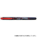 トンボ鉛筆 WA-TC94 蛍光ペン 蛍コート 細字0.8/太字3.8mm (インク色:赤)