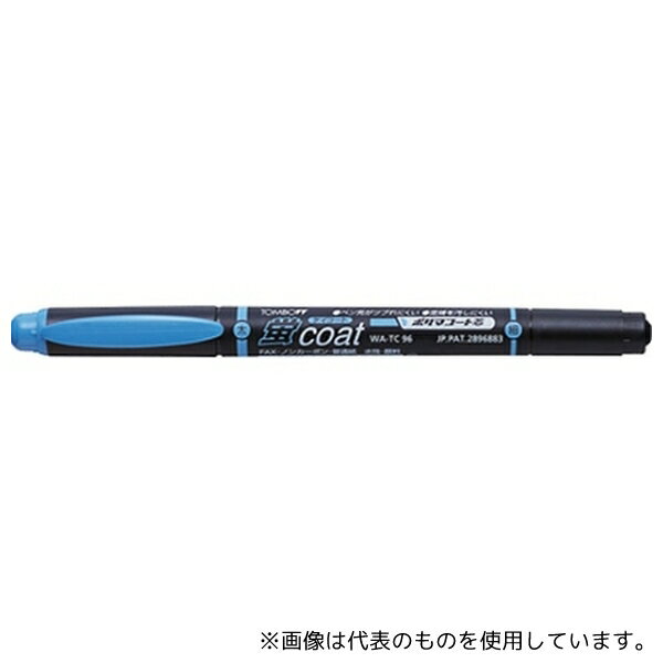 トンボ鉛筆 WA-TC96 蛍光ペン 蛍コート 細字0.8/太字3.8mm (インク色:空)