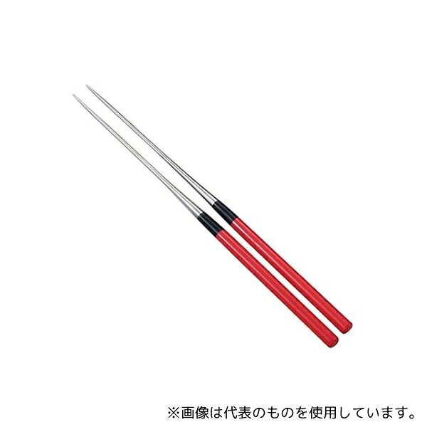 Rakuten - 金口製作所 3714600 塗り柄盛箸 18cm 朱