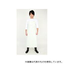 丸十コーポレーション 08006180-2 ワンタッチ胸付前掛 ホワイト L