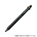 三菱鉛筆 SXE3-400-38T.24 ジェットストリーム 3色ボールペン 透明ブラック 0.38mm インク色:黒・赤・青(3)