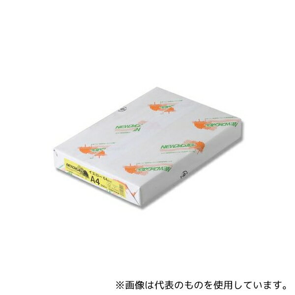 北越コーポレーション 7574618 コピー用紙 NEWファインカラー(国産) A4 イエロー 500枚入