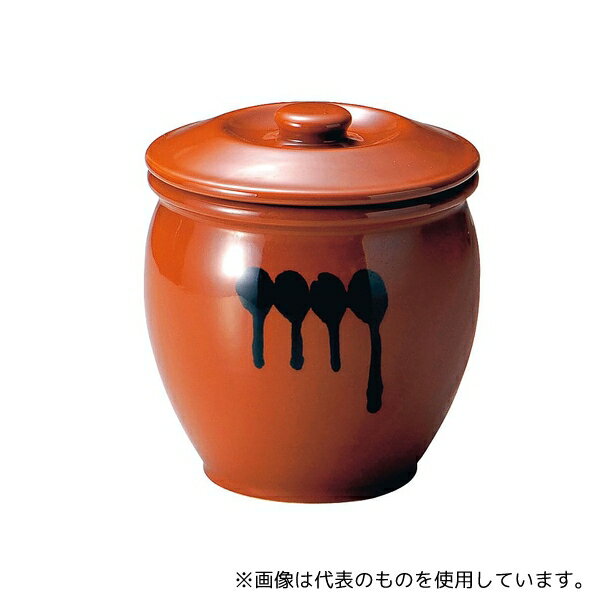 ヤマキイカイ 2号 陶器 蓋付半胴かめ 3.6L