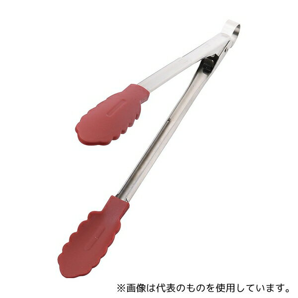 クイジプロ 74-708705 クイジプロ シリコン万能トング レッド 12インチ