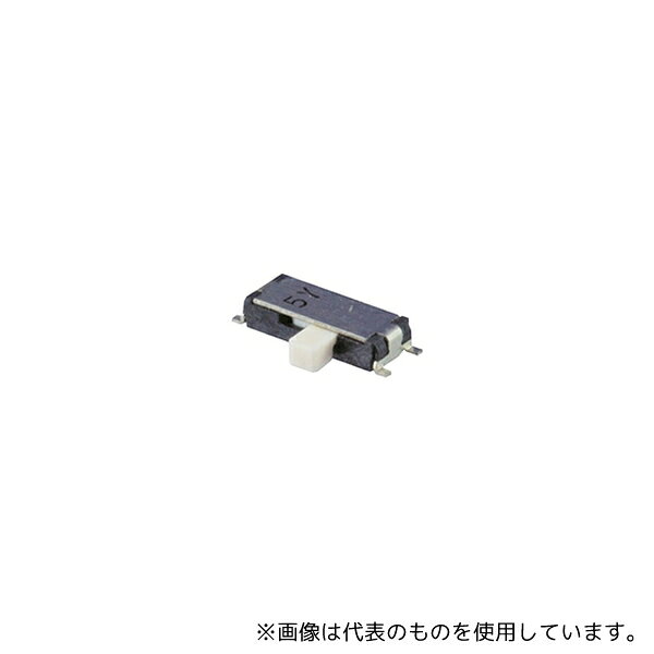 日本電産コパル電子 CUS-12B スライドスイッチ 1回路 2接点 300 mA @ 4 V dc 1袋(5...