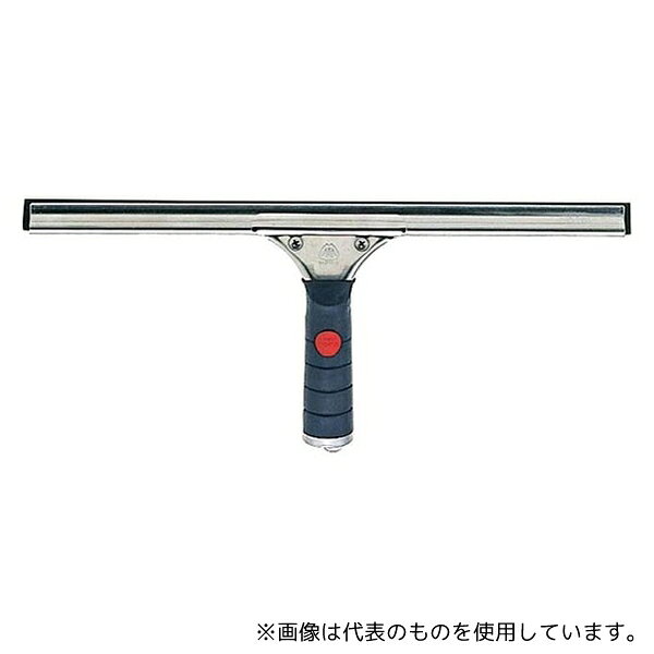 【アズワン AS ONE】汎用器具・消耗品 テープ・ラベル・紙製 ワイパー ●耐久性のあるステンレスタイプです。 ●作業時の落下防止用のフック付きです。 ●ゴムの部分は鋭いエッジでシャ-プに水切りします。 商品の仕様 ●サイズ(W):350mm ●材質:ハンドル・押さえ/ステンレス、グリップ・ゴム/合成ゴム ●入数:1個 ●JANコード：4903180331901 【※ご注意ください】商品は代表の画像を使用しています。