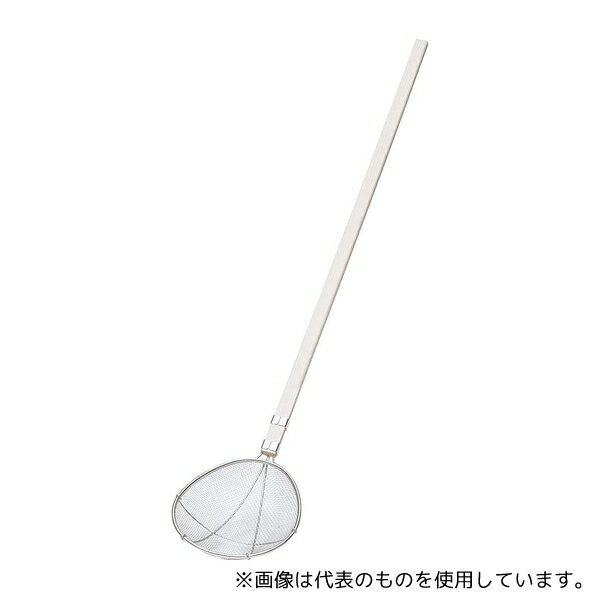 Set - 新越ワークス TS 木柄給食用すくい網 スイノー型 特大 荒目(6.5メッシュ)