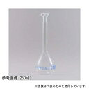 ISOLAB メスフラスコ 白 プラスチック栓付 100mL NS14/23