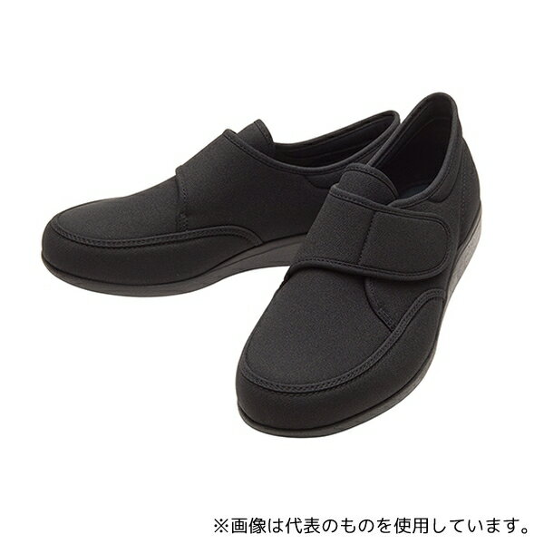 アサヒシューズ KS22882ST 快歩主義 M021 ブラックストレッチ 28.0cm