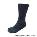 泉州 6539 5本指ソックス ブラック4足組(4)