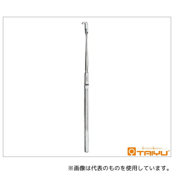TAIYU(大祐医科工業) TY-362B 小手術用多爪鈎 2爪 鈍 幅5mm 全長17cm