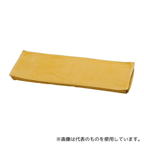 橘屋 業務用フェイスタオル(1ダース入) 黄