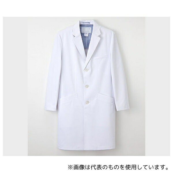 ナガイレーベン SD3000 男子シングルドクターコート ホワイト LL