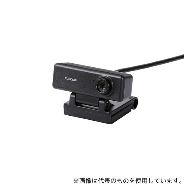 エレコム UCAM-C310FBBK ワイド画面HD対応100万画素Webカメラ