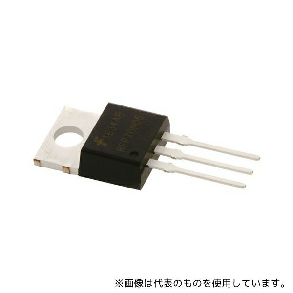 ON Semiconductor RFP70N06 Nチャンネル パワーMOSFET 60 V 70 A 3 ピン パッケージTO-220AB