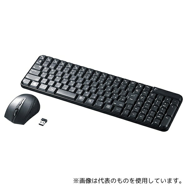 サンワサプライ SKB-WL25SETBK マウス付きワイヤレスキーボード
