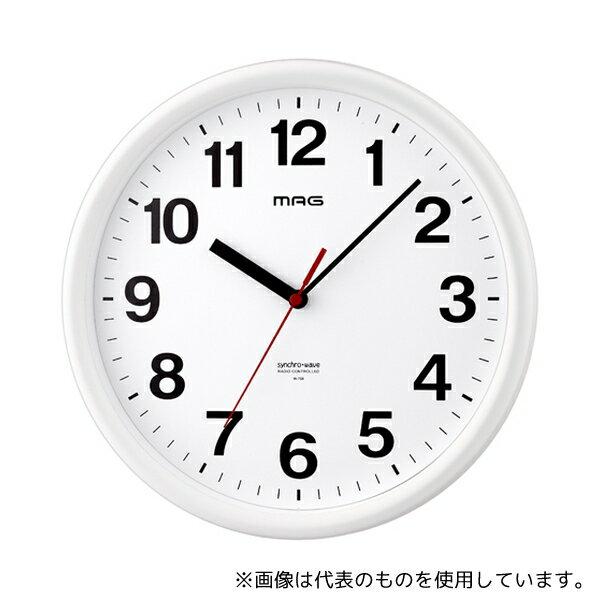 ノア精密 W-768 WH-Z MAG電波掛時計 パルク