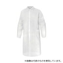 セーフラン安全用品 D0070C-L BLOUSPO 不織布コート 2ポケット フード無 個包装 Lサイズ 50着入