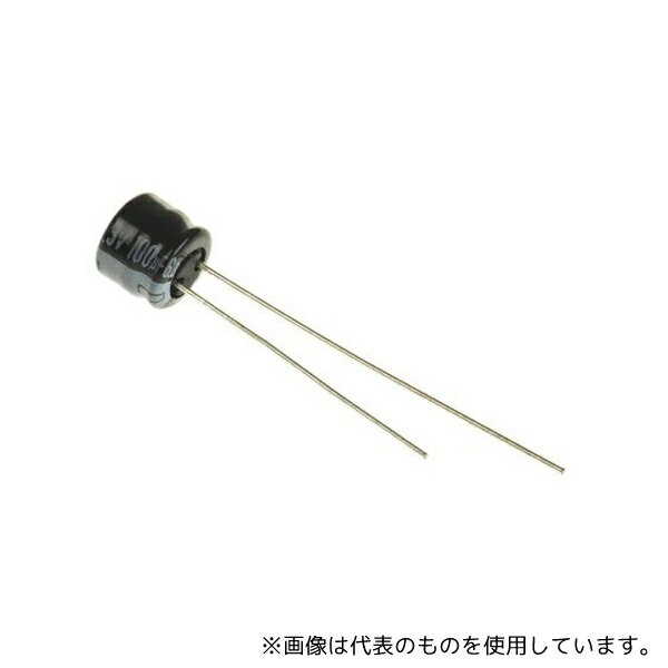 パナソニック ECEA0JKS101 コンデンサ 100μF 6.3V dc 1袋(5個入)(4.0)