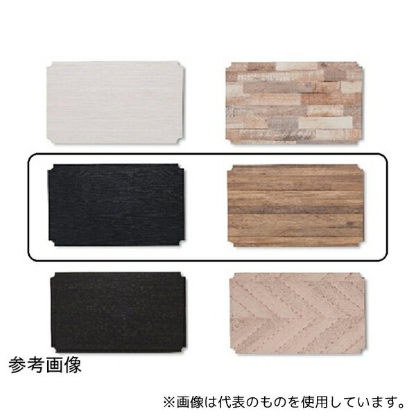 アイリスオーヤマ MR-91BR メタルラック リバーシブルウッドボード ブラック