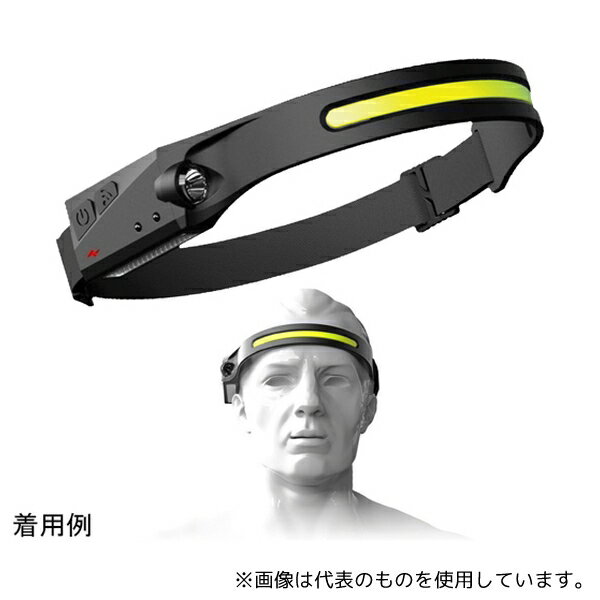 トライメイト TRM-HD003 充電式 ヘッドライト 超軽量 タッチレスセンサー搭載