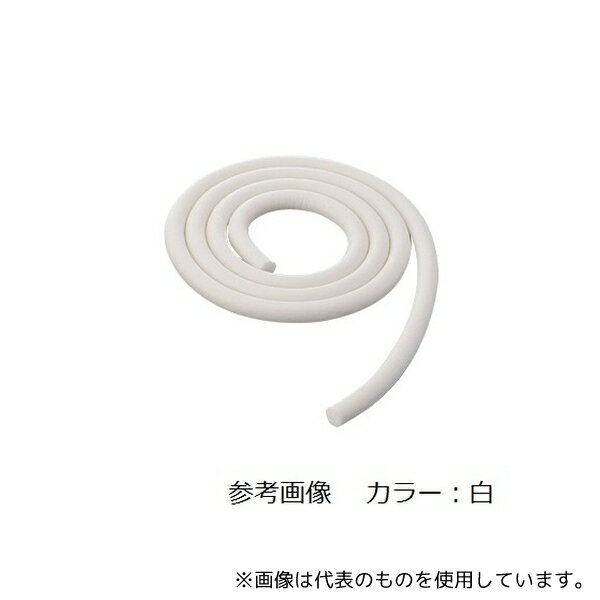 アズワン シリコンスポンジ 白 φ6mm 長さ1m