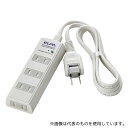 ELPA WBT-4020SBN(W) 耐雷 コード付タップ4P2m 白