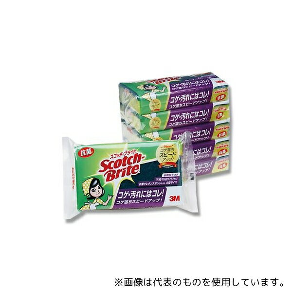 スリーエム 4781506 スコッチブライト ウレタンスポンジたわし 5個パック