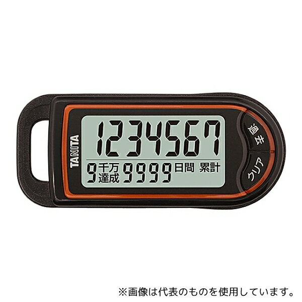 タニタ FB-732 億歩計(3Dセンサー搭載歩数計) ブラック