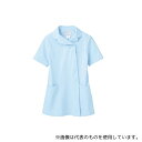 住商モンブラン 73-1786 3L ナースジャケット 半袖 サックス