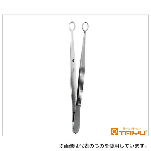 TAIYU(大祐医科工業) TY-063S 小川トラコーマ鑷子 併式 ダボ付 径6mm 全長10cm
