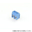 GB GB-TB-50LBS-2P 小型ターミナルブロック 2極 5.08mmピッチ 青 縦向き