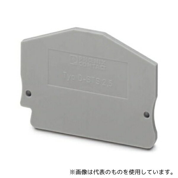 Phoenix Contact 3031762 DINレール取付用端子アクセサリ エンドカバー D-STS 2.5シリーズ