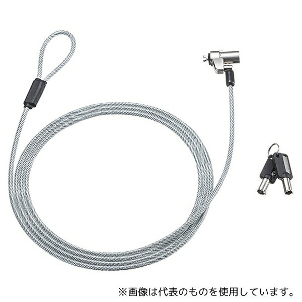 サンワサプライ SLE-35S 小型セキュリティスロット対応 シリンダセキュリティ