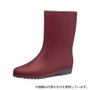 アサヒシューズ KH30011 レインブーツR307 ワイン 24.5cm