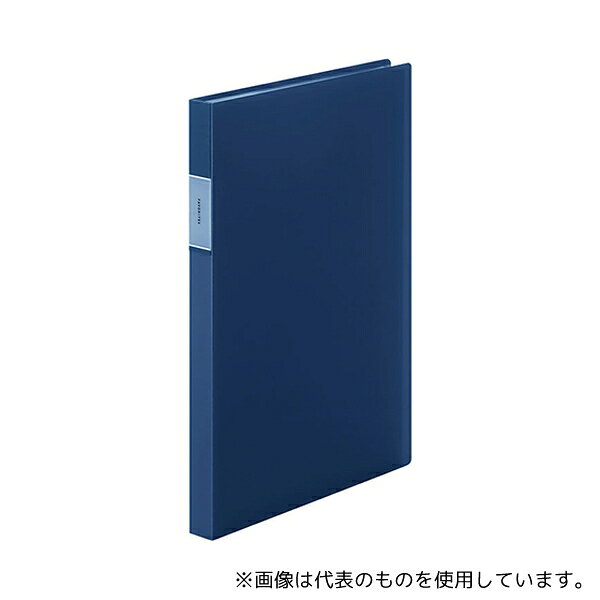 Office Supplies - キングジム FV166TW FV クリアーファイル(透明) 40P ネイビー