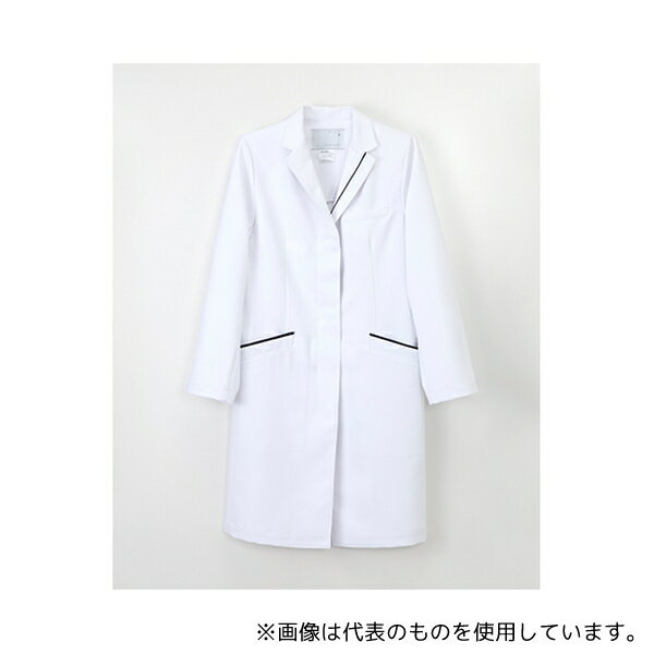 ●ナガイレーベン CJ-3380 女子シングルドクターコート Tネイビー L
