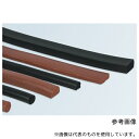 アズワン TM-98N-5 防塵ゴム(カマボコ型・クロロプレン) 10×8mm 黒色 3m(4)