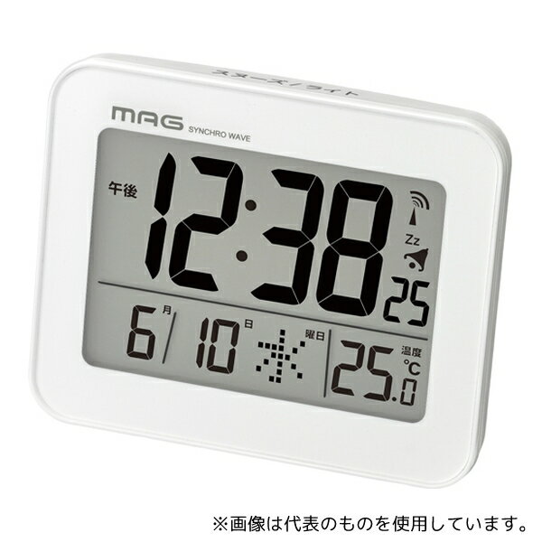 ノア精密 T-776 WH-Z MAG電波目覚まし時計 ファルマン
