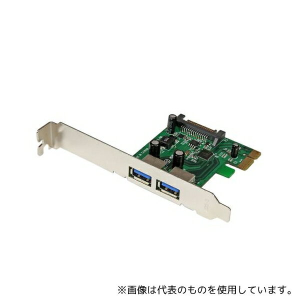 StarTech.com PEXUSB3S24 USB 3.0 2ポート増設PCI Expressインターフェースカード UASP対応 2x USB 3.0 5Gbps 拡張用PCIe接続ボード SATA電源端子付き