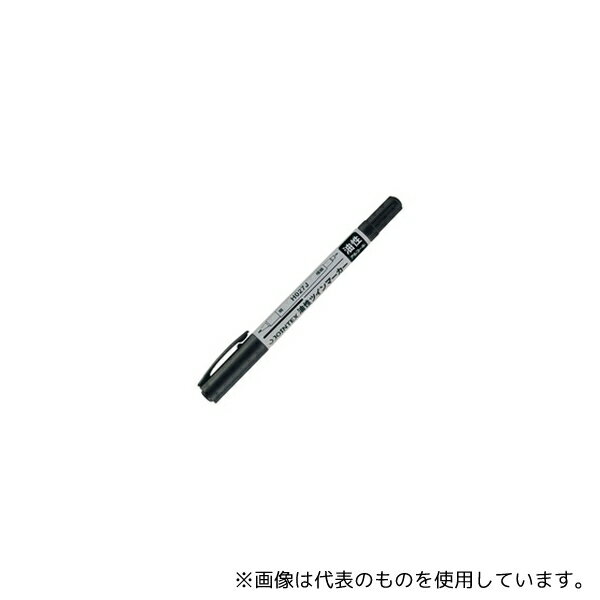 Set - ジョインテックス H027J-BK 油性ツインマーカー細 黒 1本