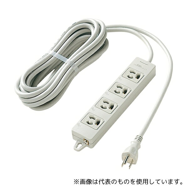 パナソニック WCH2454H OAタップ(接地15A抜け止め形) 4個口 5m マグネット付