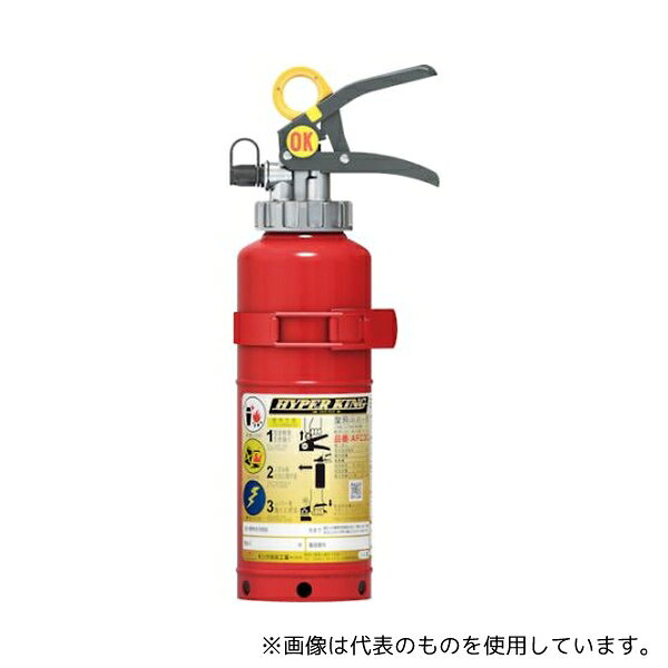 【アズワン AS ONE】分析・特殊機器 薬災防止機器 防災機器 ●温度や湿度の変化、振動などの状況下でも安全に使用でき、優れた消火力を発揮します。 ●傷・サビに強い超硬質塗装および底部樹脂加工を施しています。 ●「OK」「使用済」「要点検」表示で、使用したか否かがひと目で分かります。 ●自動車搭載用。 ●適用火災:普通火災・油火災・電気火災。 商品の仕様 ●放射時間(秒):約14 ●放射距離(m):2〜4 ●薬剤量(kg):1.0 ●高さ(mm):340 ●設計標準使用期限:10年 ●加圧式 ●リサイクルシール付 ●能力単位:A-1・B-2・C ●原産国:日本 ●コード番号:336-2429 ●JANコード：4589998361301 【※ご注意ください】商品は代表の画像を使用しています。